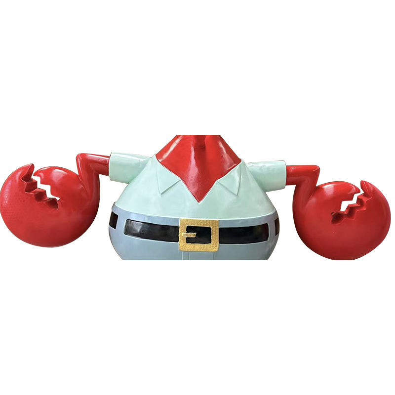Pán Krabs socha zberateľná figurína spongebob pre fanúšikov a domáci dekor Pán Krabs socha zberateľná figurína spongebob pre fanúšikov a domáci dekor